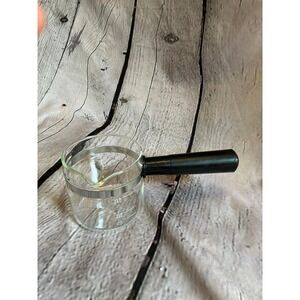 5/$20 Replacement Espresso Carafe 4 Cup Clear‎ Glass Black No Lid Universal